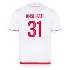 AS Monaco Ansu Fati #31 Hjemmedrakt 2025-26 Kortermet